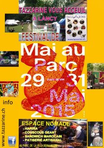 ESPACE NOMADE AU FESTIVAL DE MAI AU PARC 2015 @ Parc de la Villa Bernasconi | Grand-Lancy | Genève | Suisse