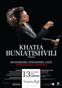 Concert de Khatia Buniatishvili @ Victoria Hall | Genève | Genève | Switzerland