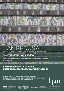 Lampedusa. Musiques d'un monde en mouvement @ Haute école de Musique, Grande Salle | Genève | Genève | Switzerland