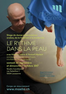 Stage de danse et percussions arabes "Le rythme dans la peau" avec Maelia Carera et Youssef Hbeisch @ Lausanne | Lausanne | Vaud | Switzerland