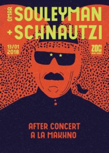 OMAR SOULEYMAN & SCHNAUTZI @ L'Usine | Genève | Genève | Suisse