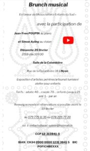 BRUNCH musical1 @ Nyon | Nyon | Vaud | Suisse
