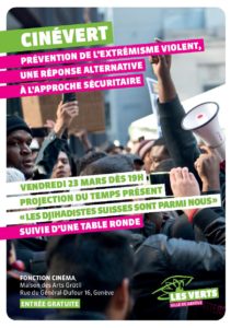 "Prévention de l'extrémisme violent, une réponse alternative à l'approche sécuritaire" @ Fonction: Cinéma | Genève | Genève | Switzerland