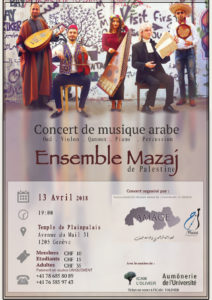 Concert de Musique Arabe @ Temple de Plainpalais | Genève | Genève | Suisse