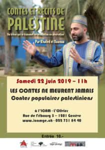 "Les contes ne meurent jamais". Contes populaires palestiniens @ ICAM-L'Olivier | Genève | Genève | Switzerland