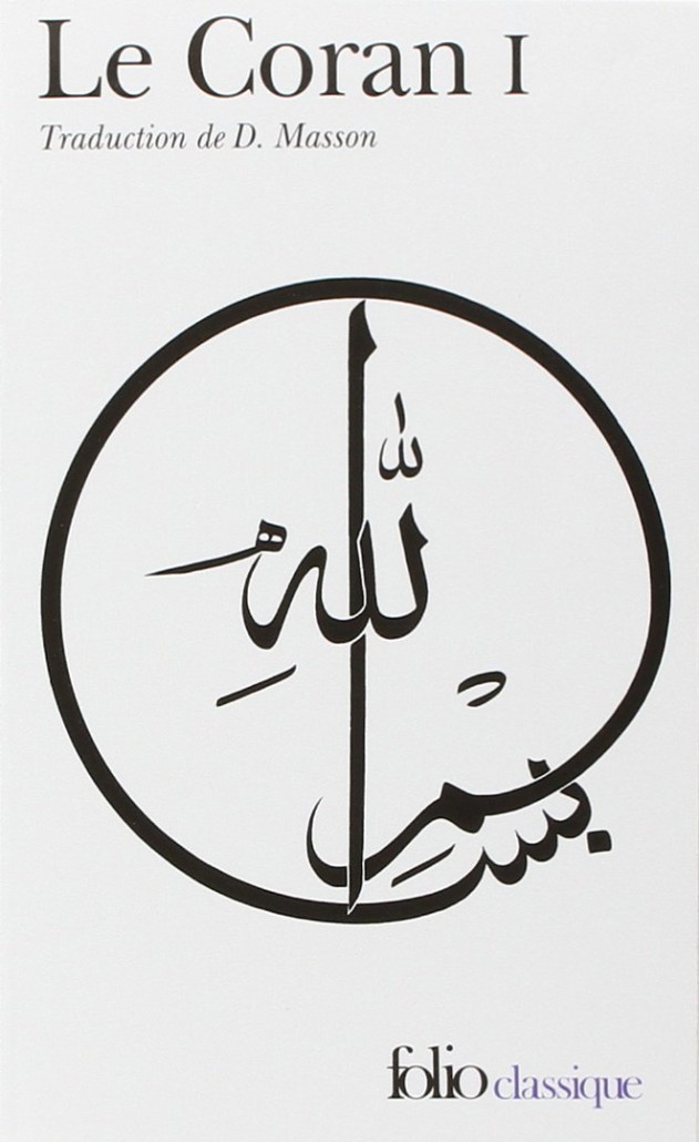 Le Coran I traduction de D. Masson Institut des cultures arabes et méditerranéennes (ICAM)